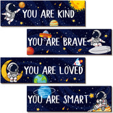 ZIEYOMI astronaut wall art inspires curiosity in a child's bedroom