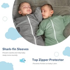 ZIGJOY Cotton baby sleep sack offers breathable warmth for newborns.