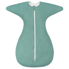 ZIGJOY shark-fin transition swaddle mint for newborn sleep