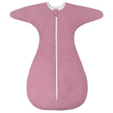 ZIGJOY Shark-Fin transitional swaddle sleeve view for arm movement and self-soothing