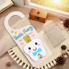 ZingFsh soft fabric pouch for safe tooth storage