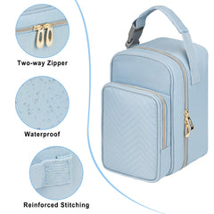 ZIOZERTT cooler front pocket stores extra bags and nursing pads