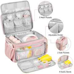 ZIOZERTT Spectra bag Velcro-adjustable main compartment for flexible fit.