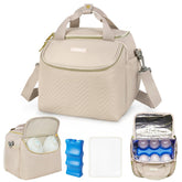 ZIOZERTT wearable breast pump bag keeps pumping on the go with hands-free design.
