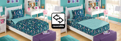 Zipit Bedding zippered comforter image illustrates secure warmth throughout the night