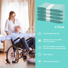 Zippland lightly scented liner keeps rooms smelling fresh