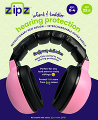 ZIPZ cushioned earcups delivering gentle comfort for small ears