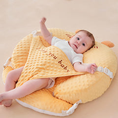 ZIXNEXKOO breastfeeding pillow assembly view for quick setup and sturdy support