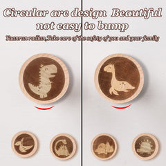 Ziyue child-friendly dinosaur knobs add playful charm to kids' furniture.