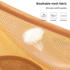 ZJHTK mesh material close-up, breathable fabric keeps you cool all day.