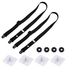 ZJIVQO TV safety straps no-drill adhesive secure wall-mounted TVs.