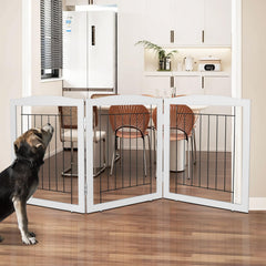 ZJSF freestanding design shown in a doorway without wall mounts.