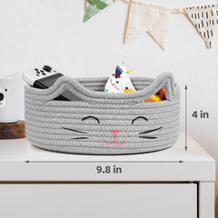 ZLG foldable rope storage basket saves space when not in use.