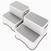 ZLMHYYM toddler step stool beside sink with non-slip stability.