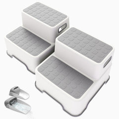 ZLMHYYM toddler step stool front view for safe bathroom access.