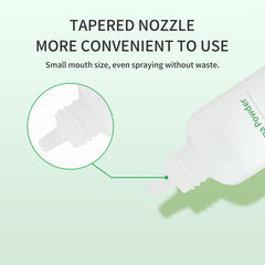 ZnnaYoha stoma powder application brush demonstrates easy, even coverage.