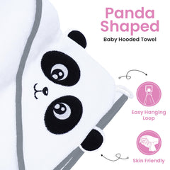 Zoane Creations hooded baby towel hood design providing warmth and comfort after bath.