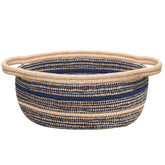 ZOES HOMEWARE sapphire blue small basket for gifts, ideal for gift décor and compact storage