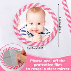 ZOIIWA back mirror adds playful detail while documenting growth.