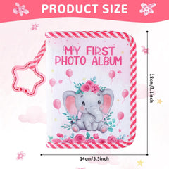 ZOIIWA Memory book with hanging hooks and back mirror supports interactive play and early recognition.