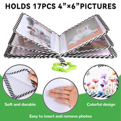 ZOIIWA Photo pages hold 4x6 prints for a growing memory gallery.
