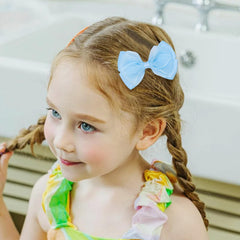 Zolyco set of 2 light-blue bows ideal for versatile outfits