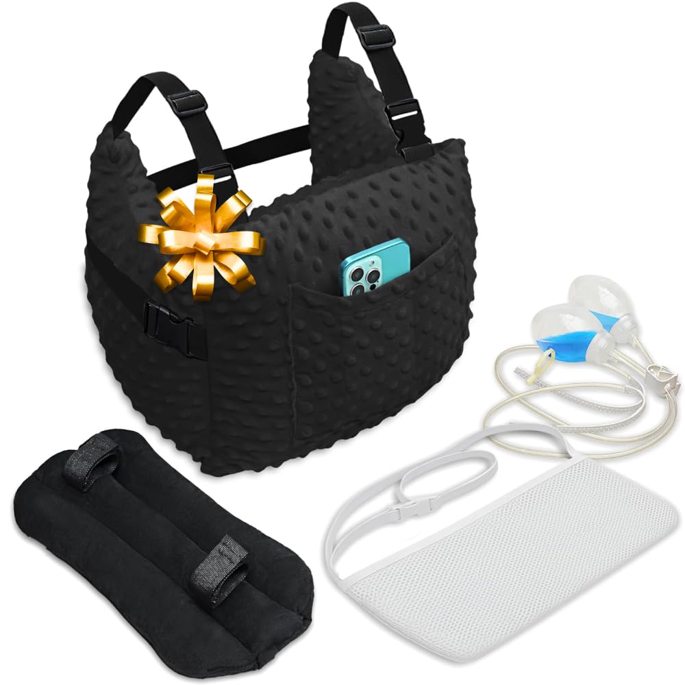 Zomaple mastectomy pillow chest support during car rides for gentle comfort