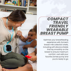 Zomee Z2 control illustrating 19 suction levels for personalized comfort.