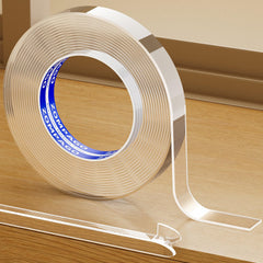 ZOMPAGO clear soft corner protectors strip protecting table edges in a living space