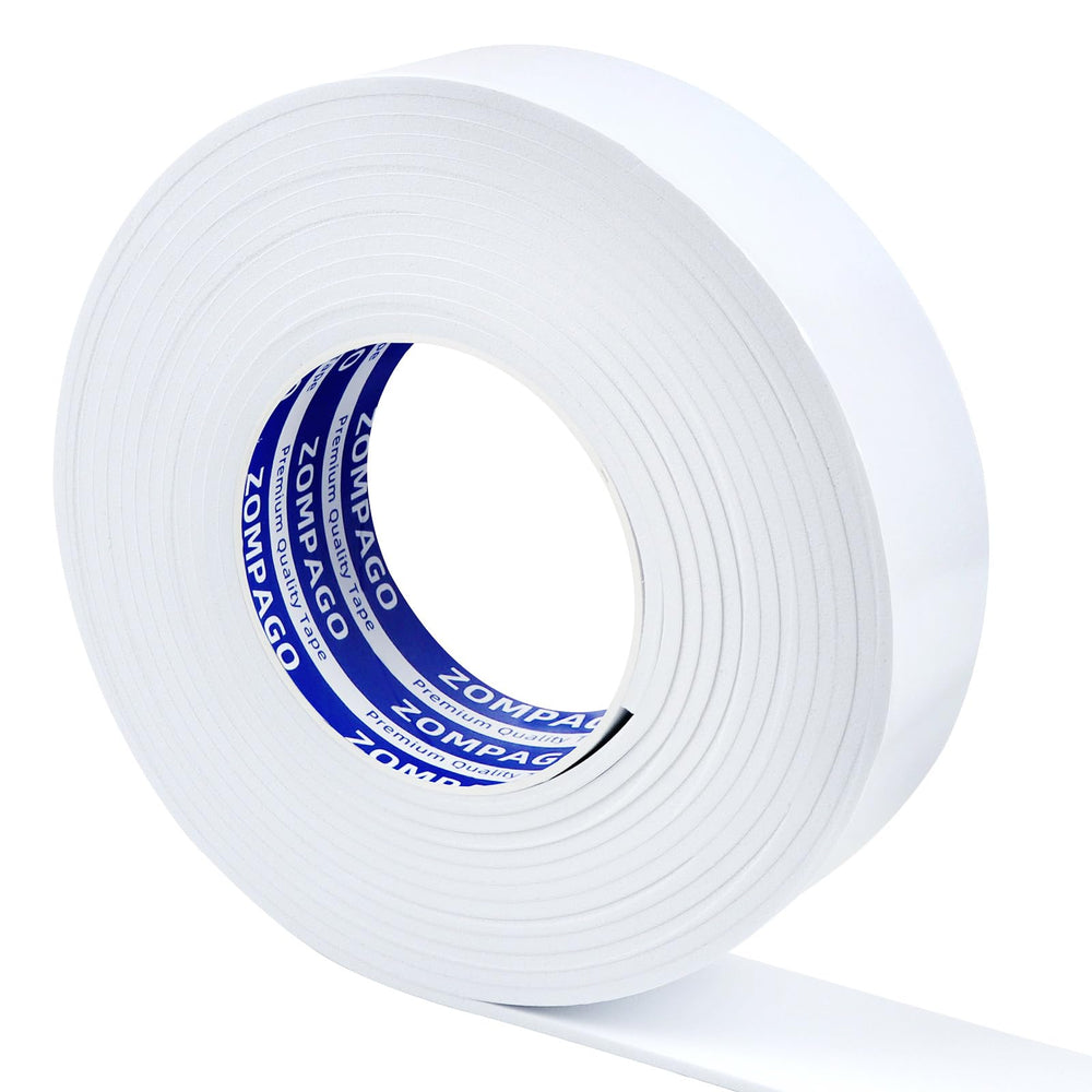 ZOMPAGO EVA self-adhesive foam tape close-up sealing drafts.