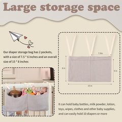 zonBroth baby bottle storage bag neatly holds bottles for night feeds