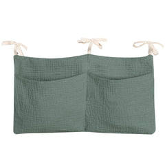 zonBroth dormitory bed organizer bag keeps diapers and bottles within easy reach