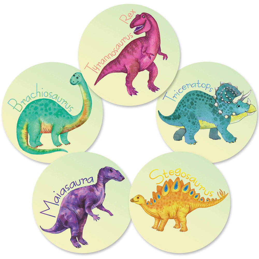 Zonon dinosaur potty sticker color-change collection reveals a dinosaur when warm, engaging training.