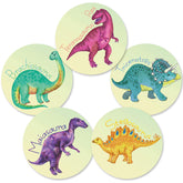 Zonon dinosaur potty sticker color-change collection reveals a dinosaur when warm, engaging training.