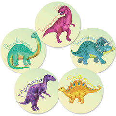 Zonon dinosaur potty sticker color-change collection reveals a dinosaur when warm, engaging training.