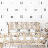 Zonon modern boho wall decals—four sheets for versatile room styling and quick updates.