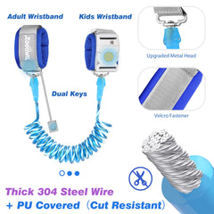 Zooawa Leash padded wrist strap providing comfortable support for a child