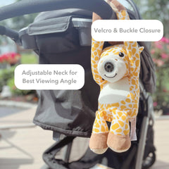 Zooby rapid-pairing button simplifies setup before every trip.
