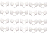ZOONAI 20pcs baby girl hair bows closeup showcasing cute bowknot design for daily wear