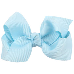 ZOONAI light-blue bow clip enhances toddlers' outfits with boutique flair