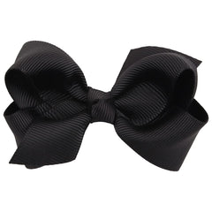 ZOONAI two-piece black hair clips for versatile baby and toddler hairstyles