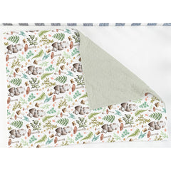 ZoUbqchY 30x40-inch baby blanket with double-layer design for cozy snuggles
