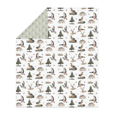 ZoUbqchY flying mallards pattern close-up supports visual stimulation for baby sleep