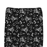 ZoUbqchY retro western cowboy changing pad cover with a playful print for quick nursery diaper changes.