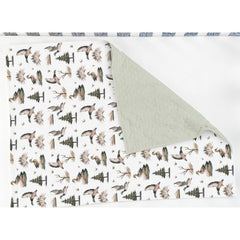 ZoUbqchY soft plush fabric close-up emphasizes gentle touch against baby's skin
