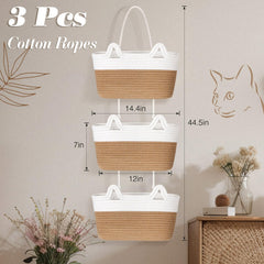 Zopeal large capacity 14.4 x 12 x 7 inch organizer for diapers and toys