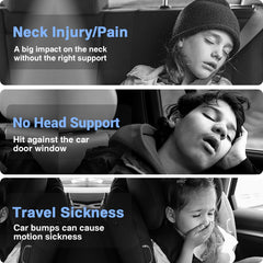 Zorunowa memory foam headrest provides comfortable neck support on trips
