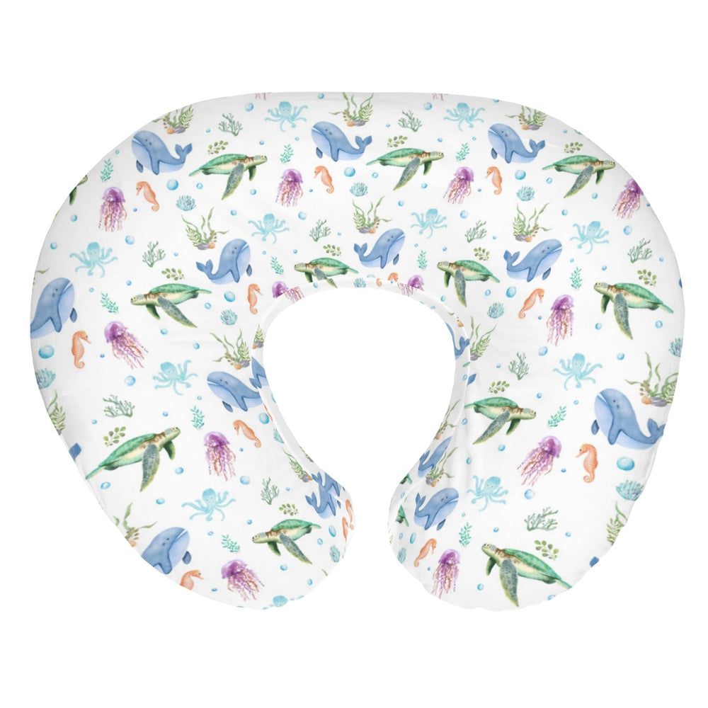 ZoUbqchY boho sea animals cover seahorse design for gentle feeding