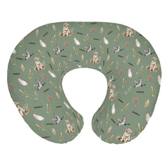 ZoUbqchY nursing pillow cover with duck pattern for baby feeding comfort