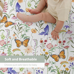 ZoUbqchY Elastic-bottom design keeps the sheet flat and in place.